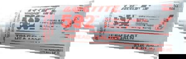 Threadlocker: White, Paste, 250 mL, Tube